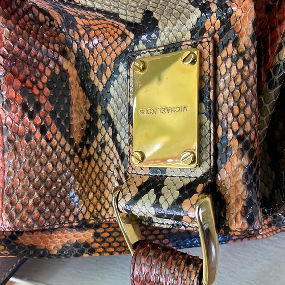 Michael Kors Python Handbag - Picture 11 of 13